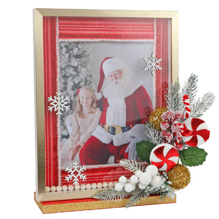 Portarretrato Navideño Santa Claus
