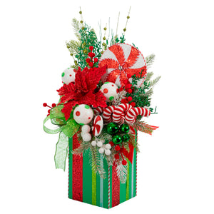 Arreglo Navideño Caramelos