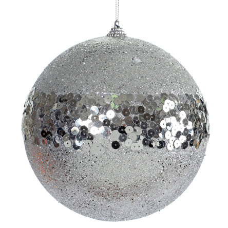 Esfera Navideña Plata