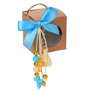 Recuerdo Llavero Bautizo Azul