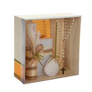 Kit Bautizo Marfil-Olivo