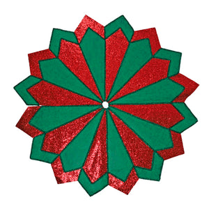 Pie De Árbol Verde Rojo