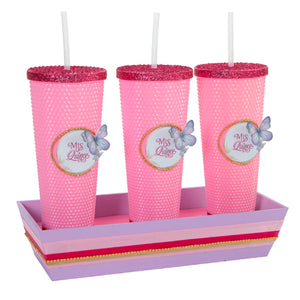Set De Vasos Diamantados