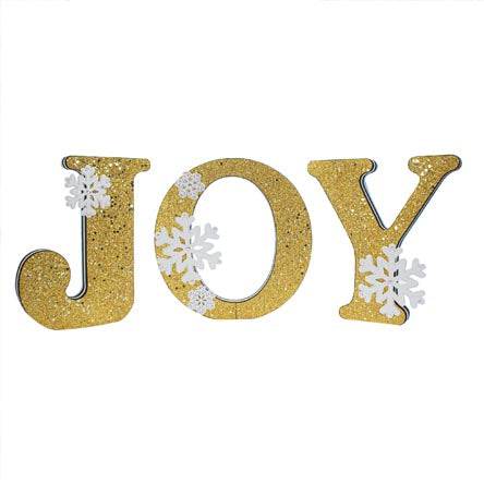 Letras Joy Copos