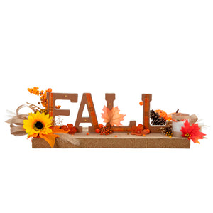 Letrero Fall En Arenero