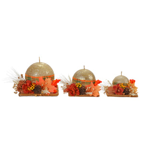Velas Esféricas Otoñales