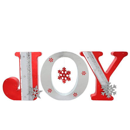 Letras Joy Copos De Nieve
