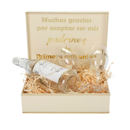 Caja Padrinos 1ra Comunión