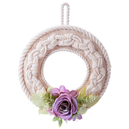 Corona Para Colgar De Macrame