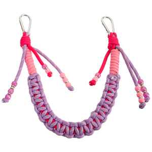 Colgante Para Bolsa Rosa-Lila