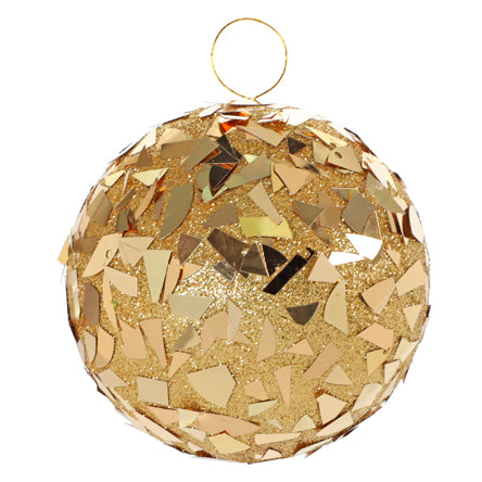Esfera Diamantada Dorada