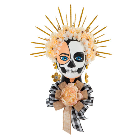 Busto Catrina Marfil-Oro