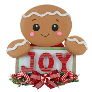Letrero Joy Galleta De Jengibre