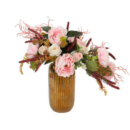 Arreglo Floral Peonias Rosas