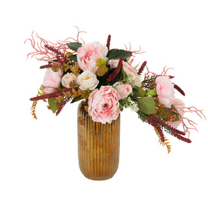 Arreglo Floral Peonias Rosas