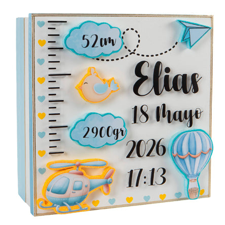 Caja Regalo Bebe Nacimiento