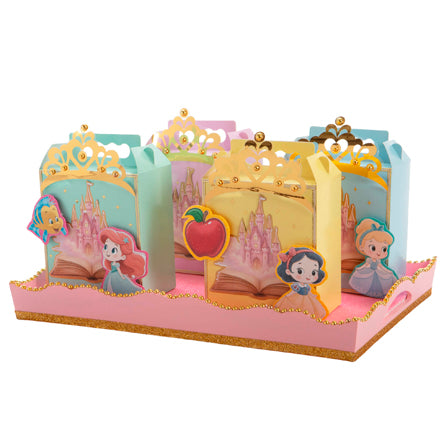 Charola Con Loncheras De Princesas
