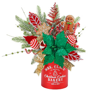 Arreglo Navideño Galletas