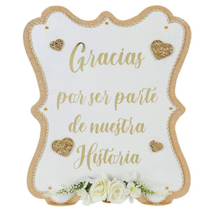 Letrero De Novios