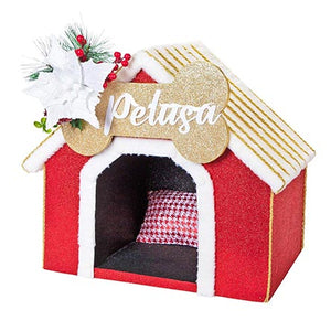 Casita De Perro Navideño