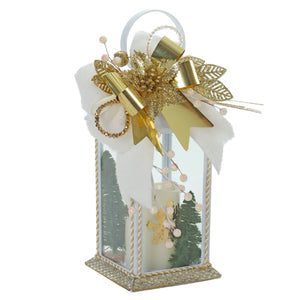 Quinque Navideño Blanco-Oro