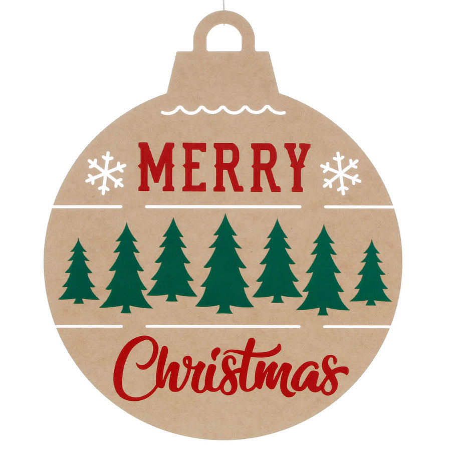 Art.10077 Esfera Feliz Navid Estamp 40cm