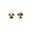 Fantasías Miguel Art.1023 Octagon 2 Orificios Pp 10408 14mm 12pz Oro