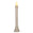 Fantasías Miguel Art.10458 Velas Diamantadas Con Luz    (Cada pieza Incluye 3 Baterias reemplazables) 25cm 2pz Plata