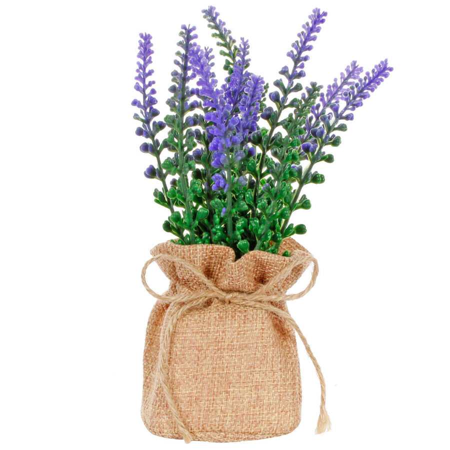 Art.10534 Planta Lavanda Base De Yute