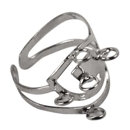 Art.10558 Anillo Con Argollas