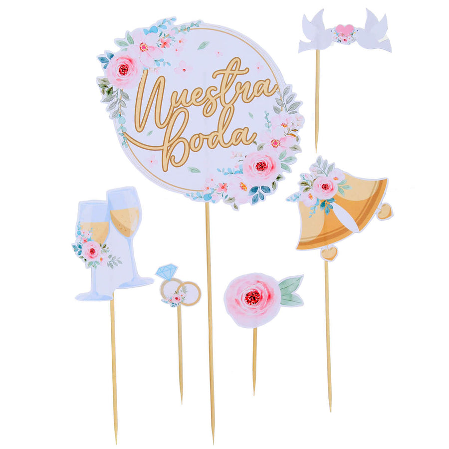 Art.11495 Adorno Pick Nuestra Boda