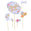 Fantasías Miguel Art.11495 Adorno Pick Nuestra Boda  6pz Multi-Color