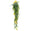 Fantasías Miguel Art.1338 Follaje Con Flor 80cm 1pz Verde/Amaril