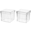 Fantasías Miguel Art.1366 Caja Cubo Plástico 4x4.5cm 2pz