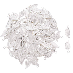 Art.1644 Dijes Grandes De Metal Color Plata