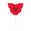 Fantasías Miguel Art.167 Ramito Cv Flor De Rosa 5.5cm 1pz Rojo