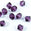 Fantasías Miguel Art.1989 Trompo Preciosa Checo Color 4mm 720pz Amatista