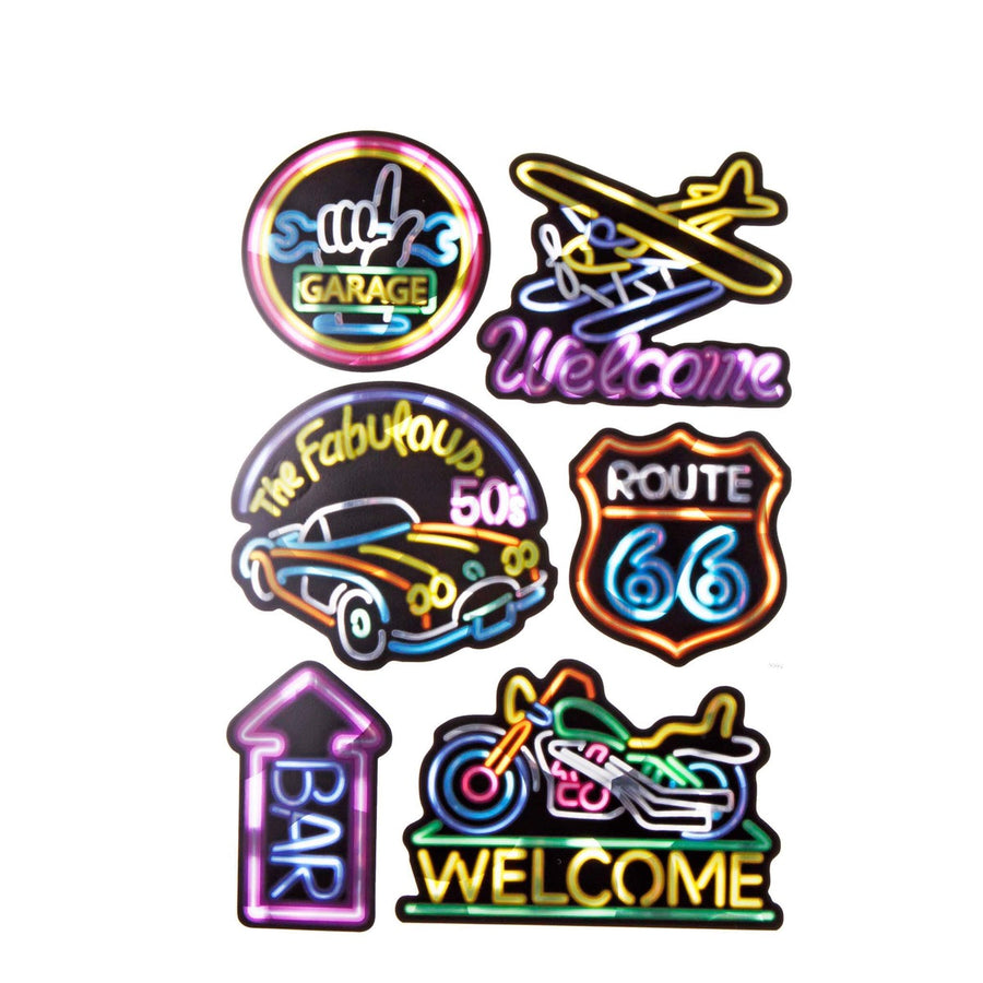 Art.2258 Planilla de calcomanías 3d