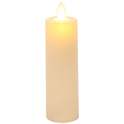 Fantasías Miguel Art.2511 Velas Con Luz Led   (Cada Pieza Incluye 1 Bateria reemplazable) 14x3.8cm 2pz