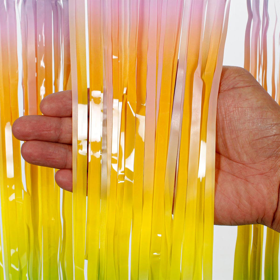 Art.2520 Cortina Colores Pastel Surtido 2x1m 1pz