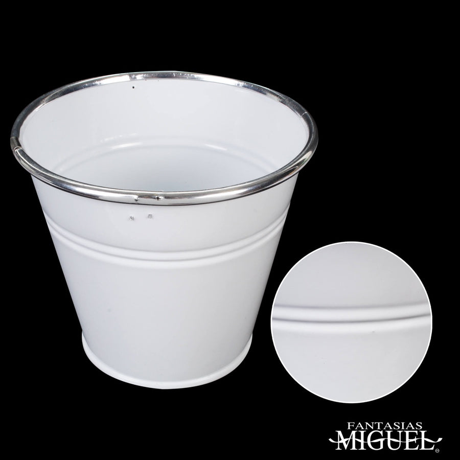 Art.2757 Base Metal Orilla Plata 10x11.5cm 1pz