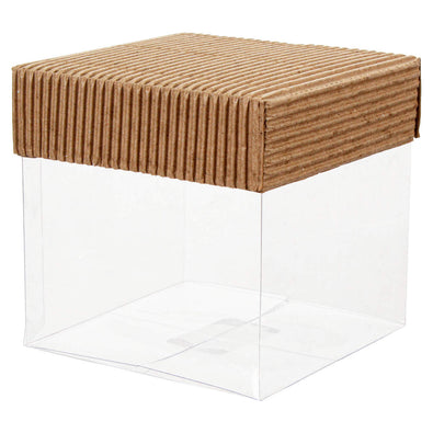 Fantasías Miguel Art.3023 Caja Pvc Cuadrada Con Cartón 10cm 1pz