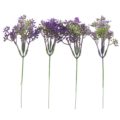 Fantasías Miguel Art.3146 Planta Mini Flor Con 4 Varas 25cm 1pz