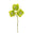 Fantasías Miguel Art.3527 Flor De Papel Fina Con Pistilo x3 Flores 15cm 1pz Verde