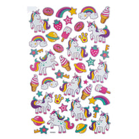 Art.3799 Calcomanía Decorativa Láser Unicornio