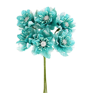 Art.4054 Rosa Fina Con Cristal X6