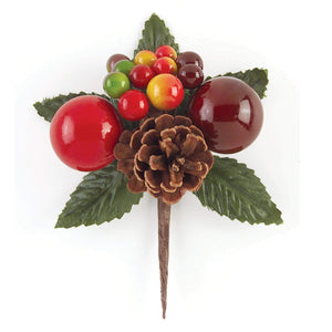 Art.408 Pick Navidad De Frutas