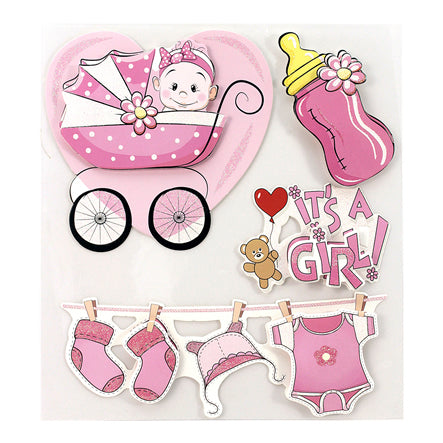 Art.4659 Calcamonia 3d Bebe