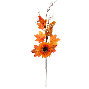 Art.4759 Vara Girasol Calabaza 49cm