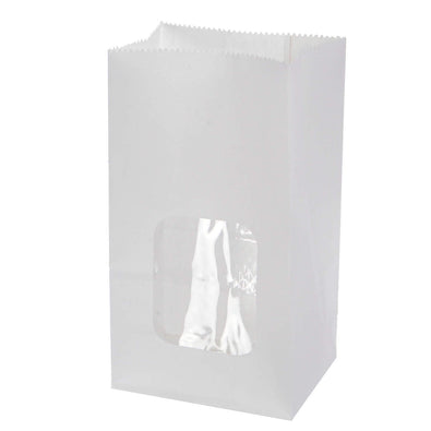 Fantasías Miguel Art.4764 Bolsa Papel Plástico Con Ventana 16x9x6cm 12pz